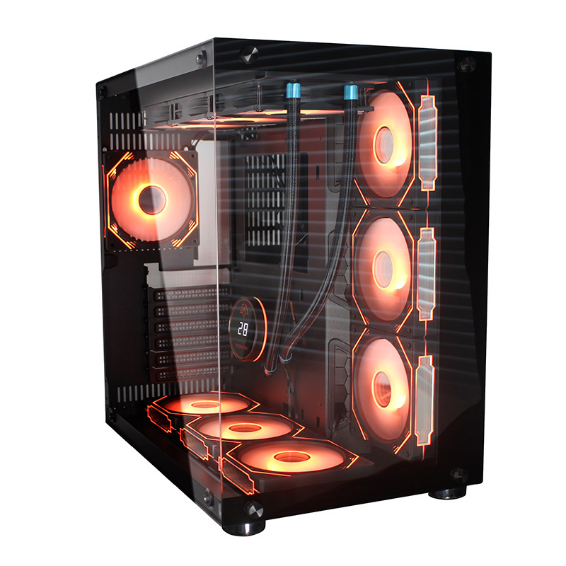 Gaming Kućište SNOWMAN CS016 + 10 X ARGB FAN INCLUDED