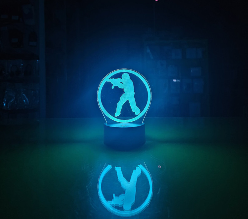 Gaming Dekorativna Lampa CSGO A JQ-AL036