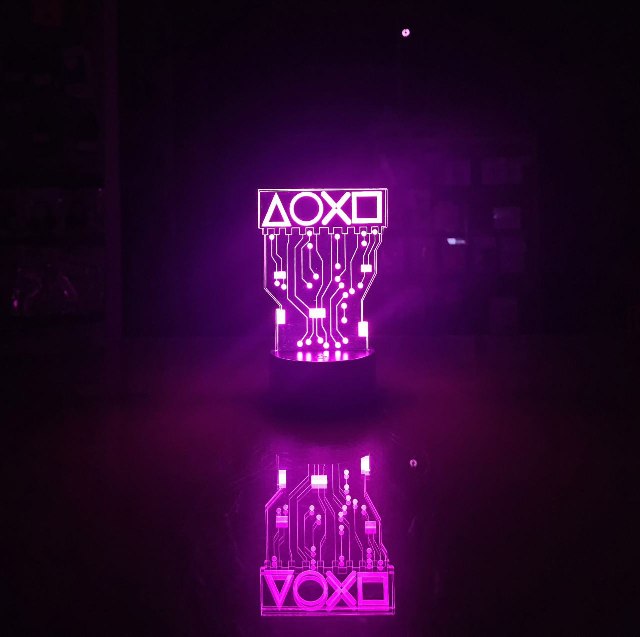 Gaming Dekorativna Lampa Playstation Button C JQ-AL303