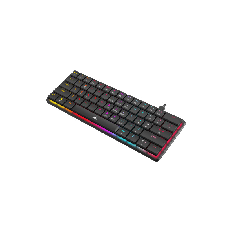 MEHANICKA Tastatura White Shark GK-006121 NAGAMAKI Crna Blue.Sw