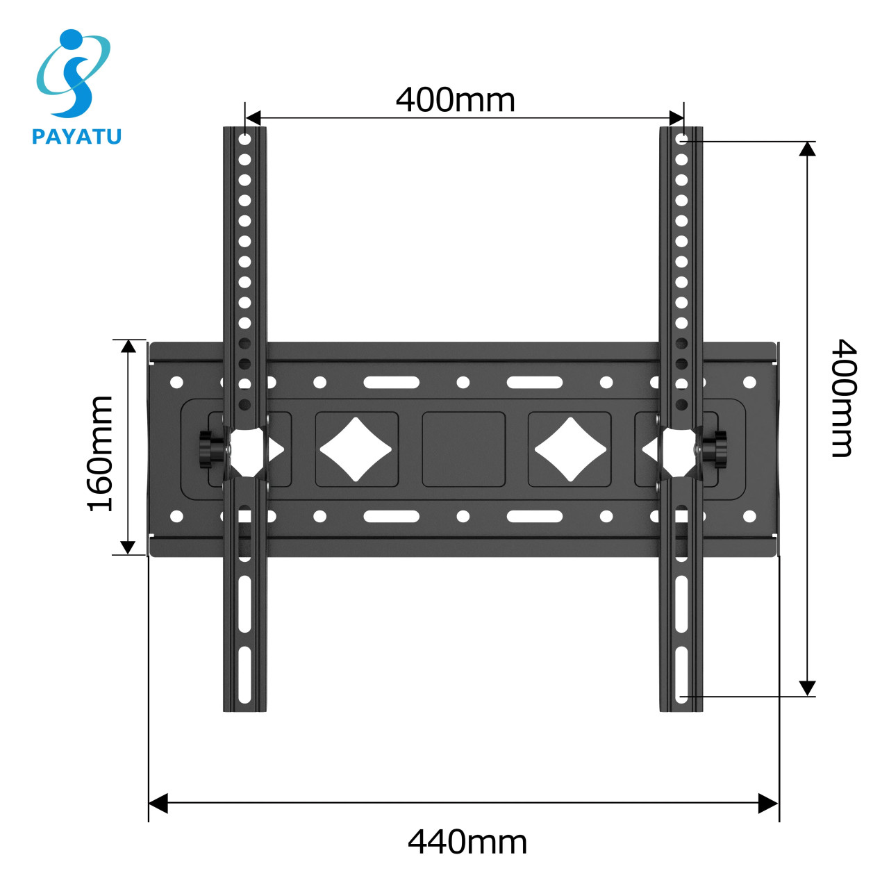 Nosač za TV C43 26"-65" Tilt 15 stepeni