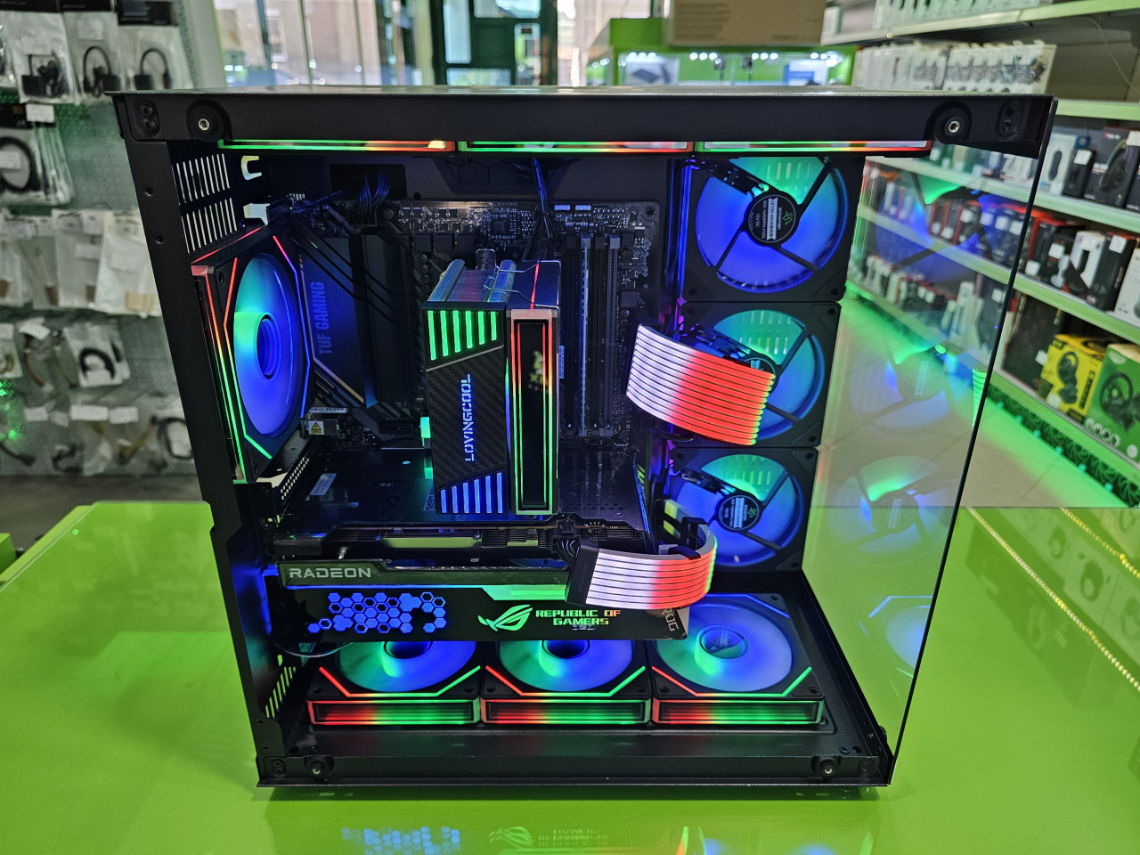 Gaming PC MAX Ryzen 7 5700X /16GB/RX 7600 8GB/SSD 500GB + HDD 1TB