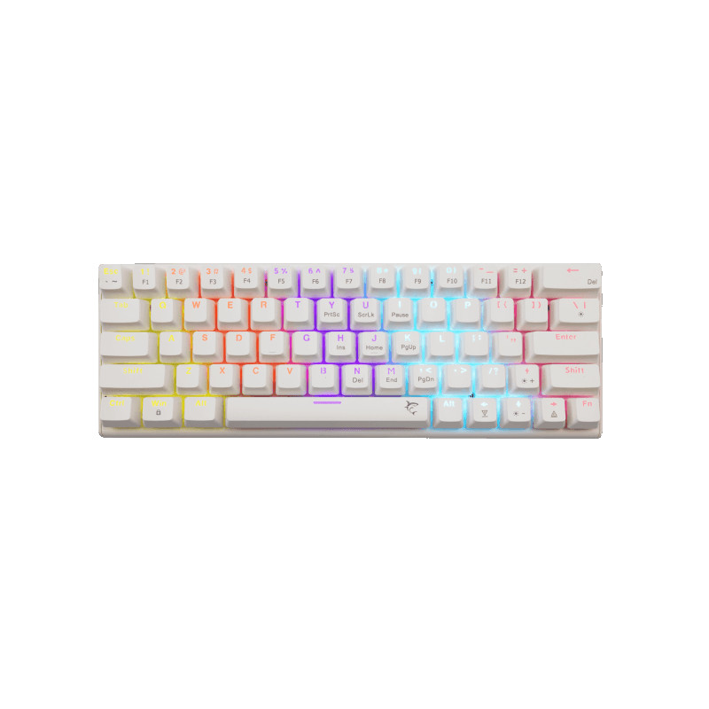 Tastatura White Shark GK-002221V2 WAKIZASHI-2 Bijela Blue.Sw