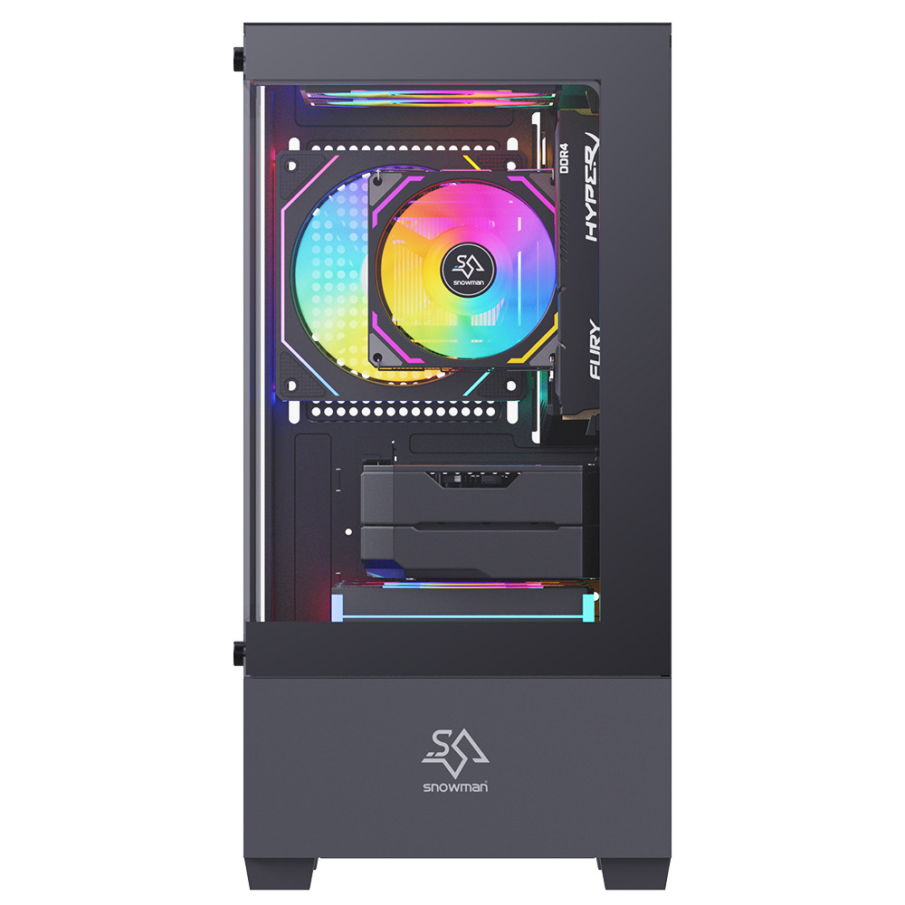 Gaming Kućište SNOWMAN CS085 + 3 X LED FAN INCLUDED