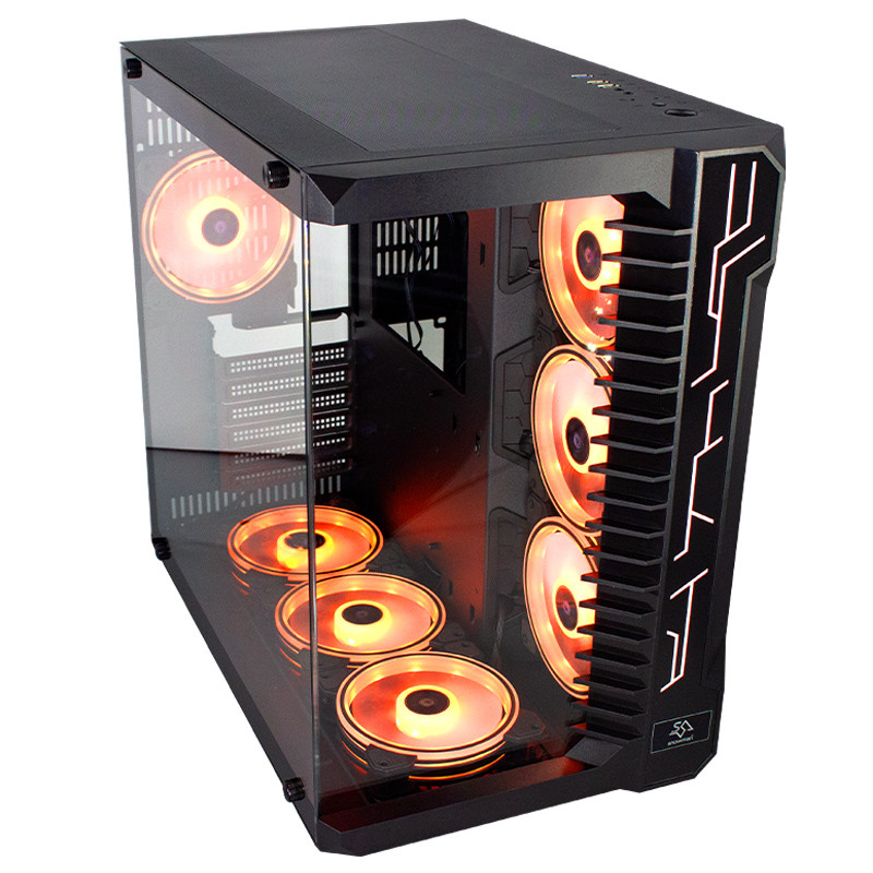 Gaming Kućište SNOWMAN CS002 + 10 X ARGB FAN