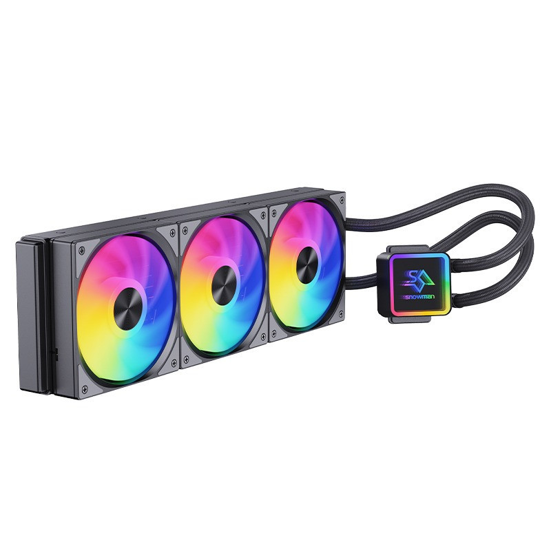 SNOWMAN Vodeno hladjenje KS360 ARGB CRNO All Socket AMD / INTEL