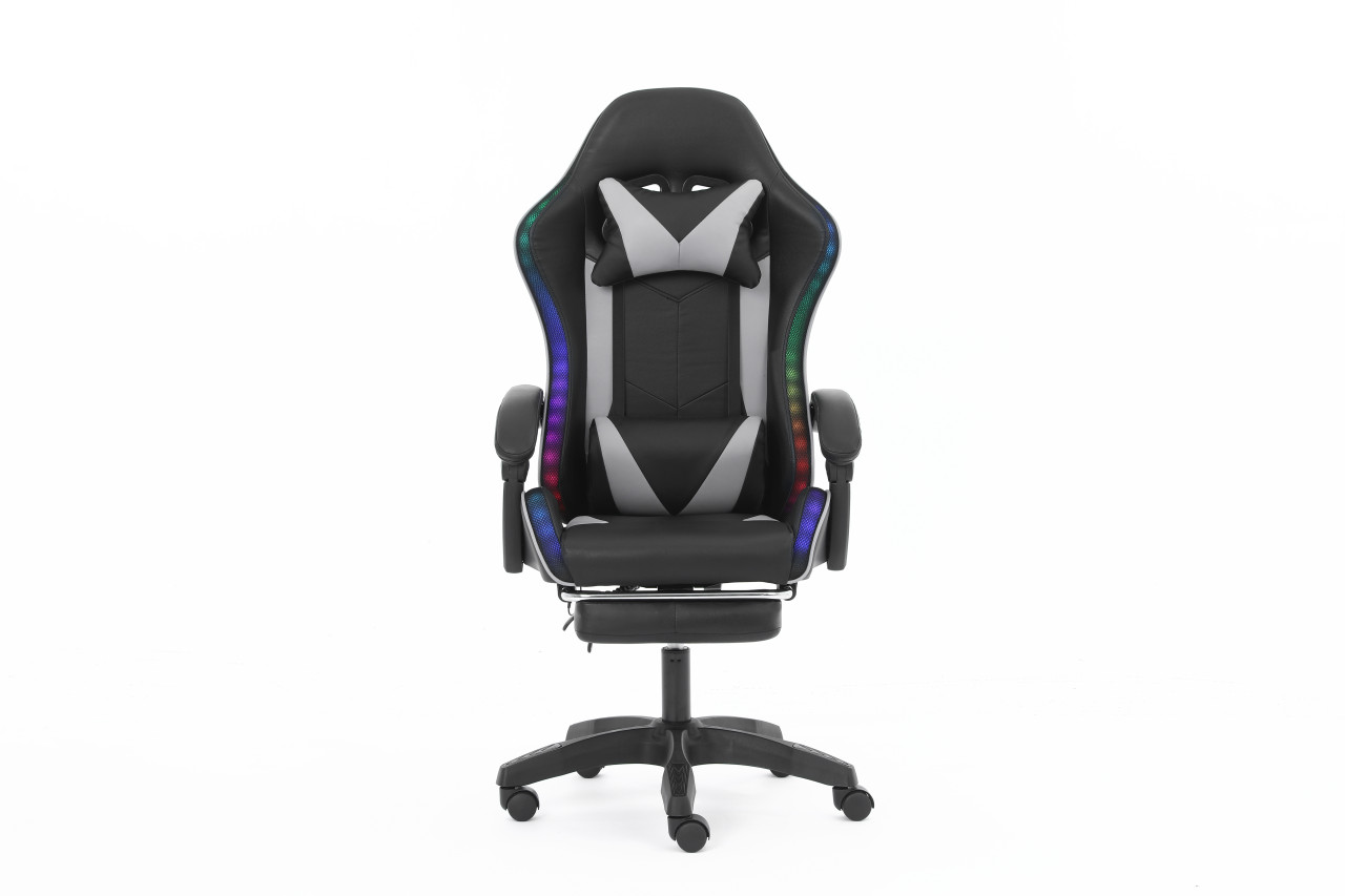 Gaming stolica RGB Black / Light Grey YX-8174