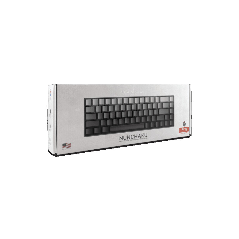 Tastatura White Shark GK-007711 NUNCHAKU Siva Gradient Red SW