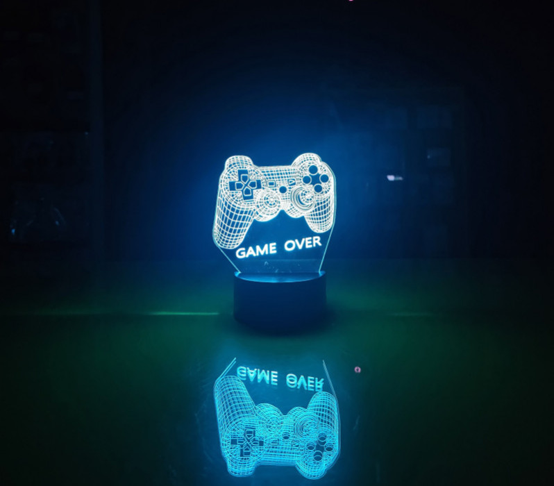 Gaming Dekorativna Lampa Playstation Gamepad C JQ-AL310