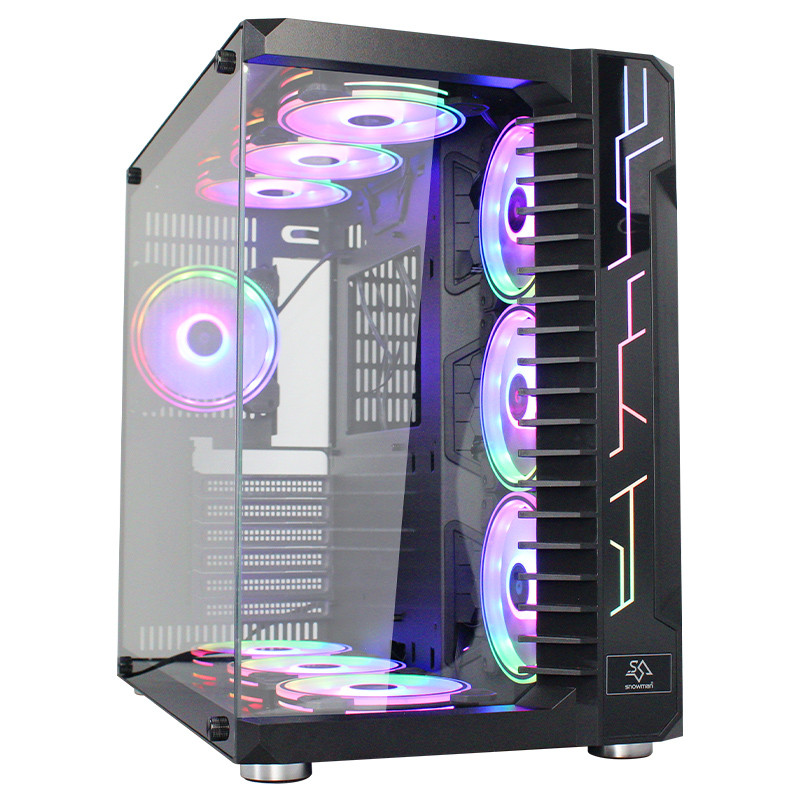 Gaming Kućište SNOWMAN CS002 + 10 X ARGB FAN
