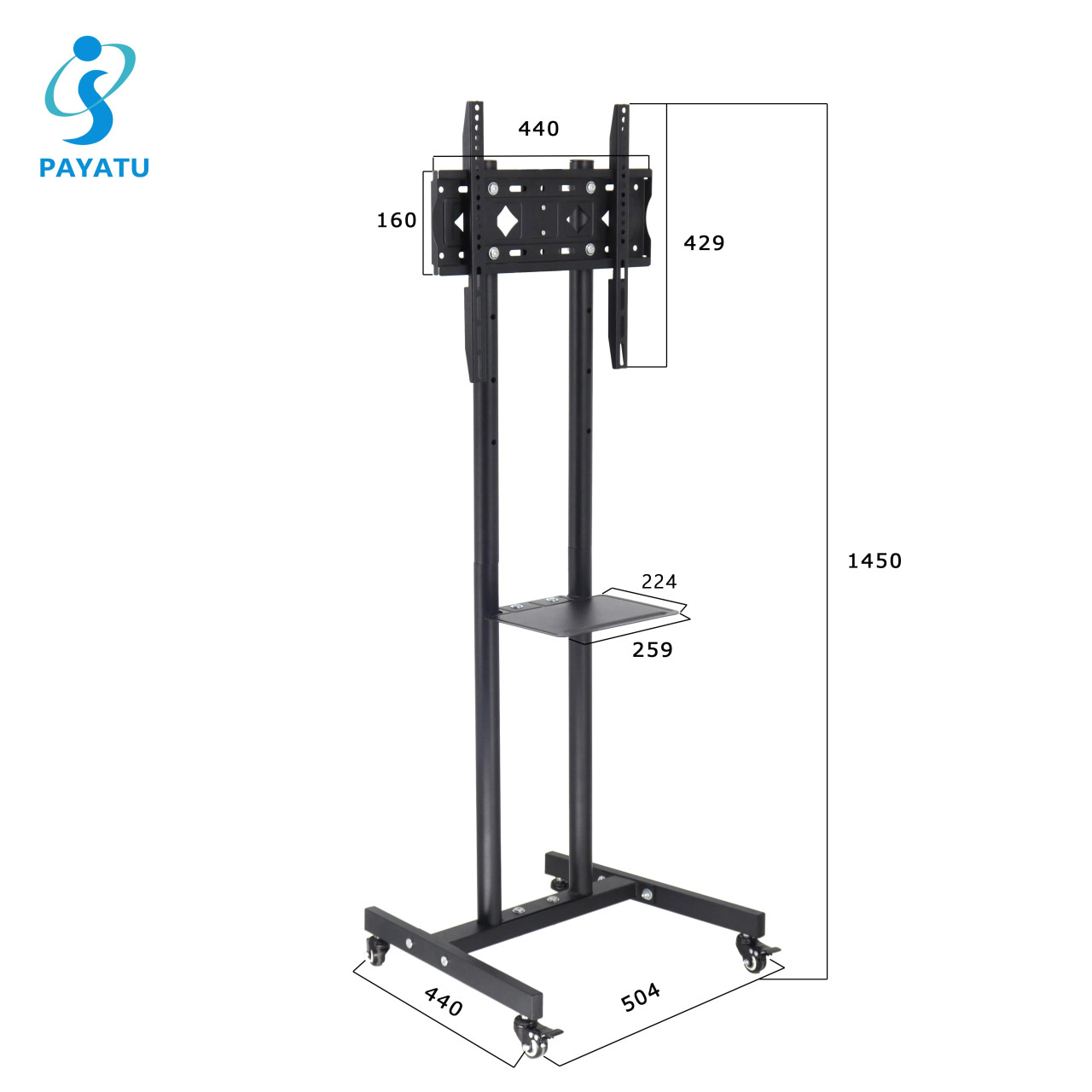 Mobilni nosac za TV Y609S-3 32-55 inch