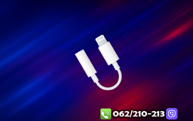 Audio jack iPhone adapter sa lightning na 3.5mm