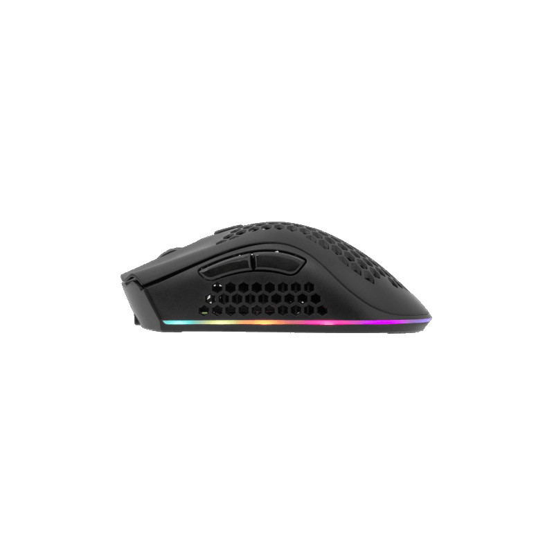 WIRELESS MIS White Shark WGM-5012 LIONEL 10.000 dpi Crni