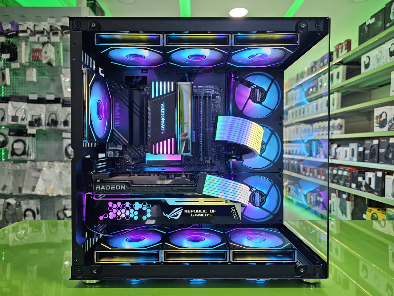 Gaming PC MAX Ryzen 7 5700X /16GB/RX 7600 8GB/SSD 500GB + HDD 1TB