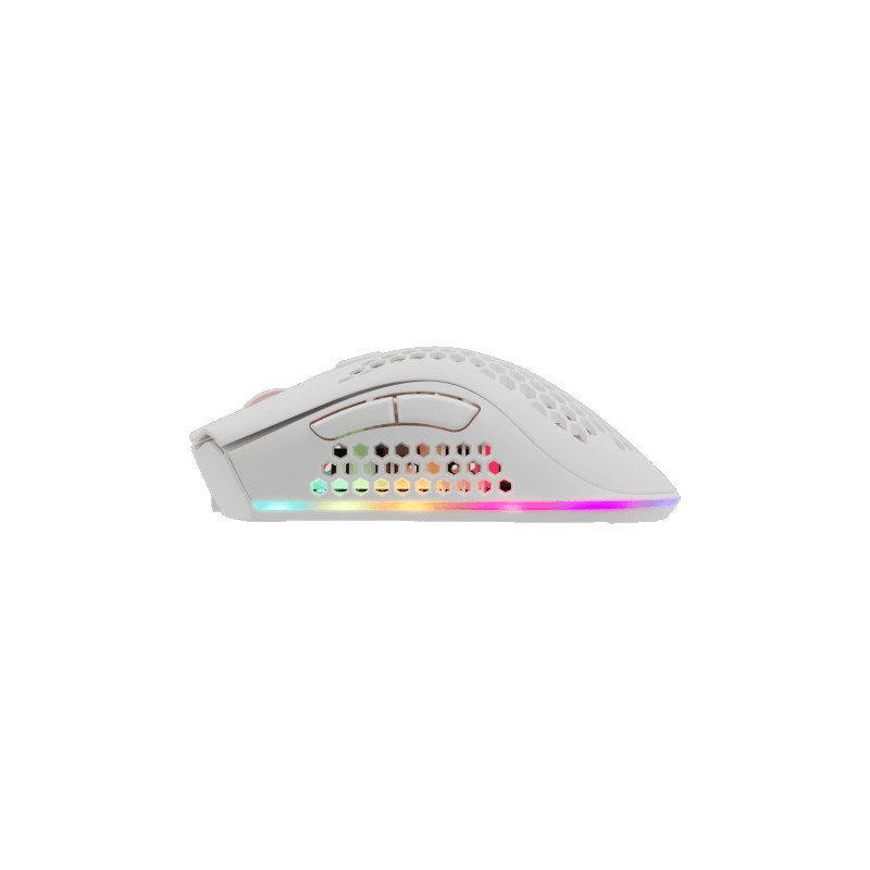 WIRELESS MIS White Shark WGM-5012 LIONEL 10.000 Dpi Bijeli