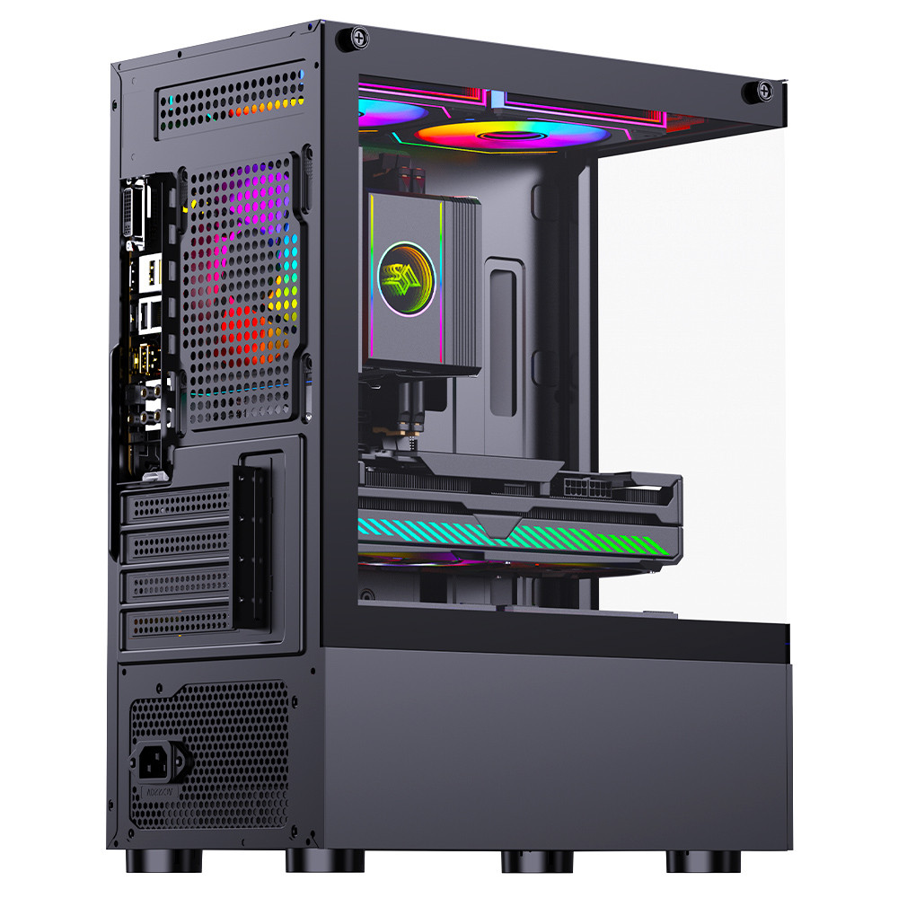 Gaming Kućište SNOWMAN CS054 + 3 X LED FAN INCLUDED