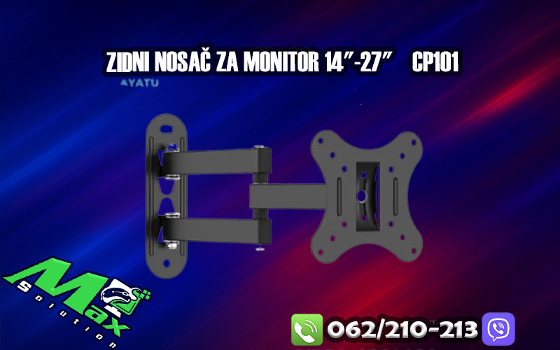 Zidni Nosac za monitor 14"-27" CP101 Br.12