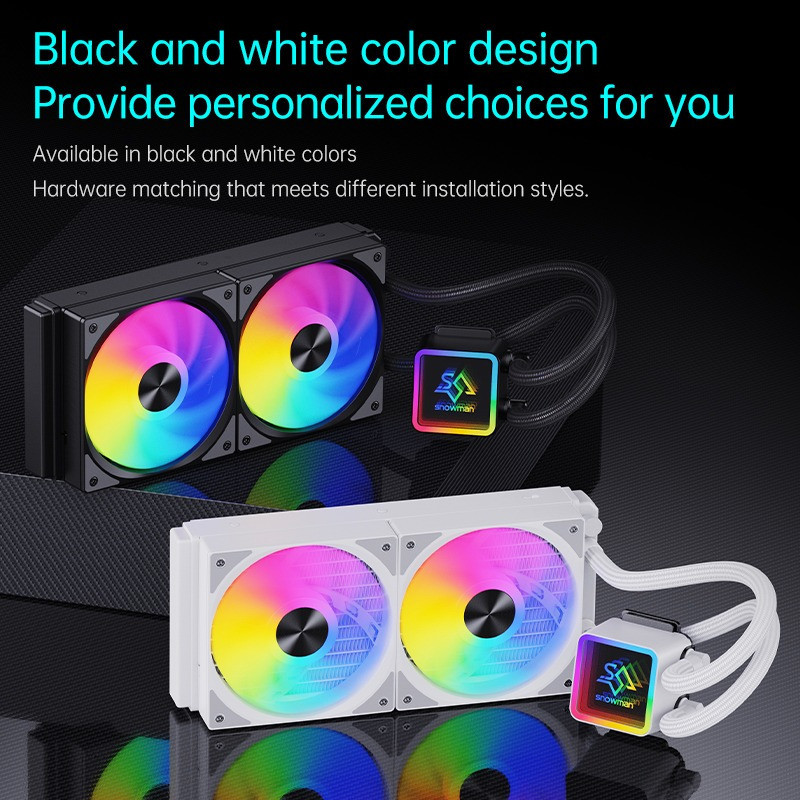 SNOWMAN Vodeno hladjenje KS240 ARGB BIJELO All Socket AMD / INTEL