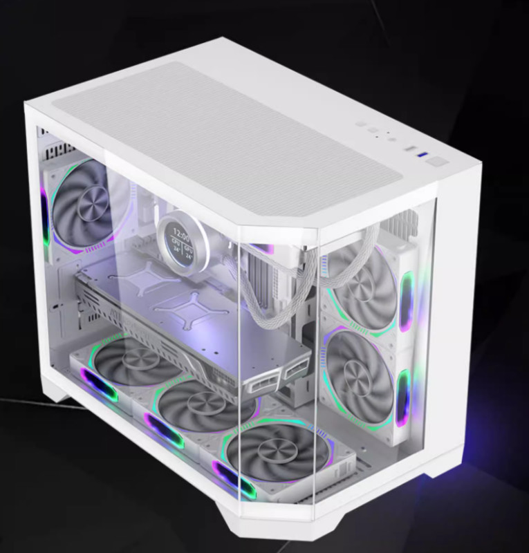 Gaming Kućište SNOWMAN CS090 + 9 X ARGB FAN INCLUDED