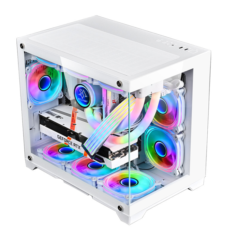 Gaming Kućište SNOWMAN CS003 + 9 X ARGB FAN