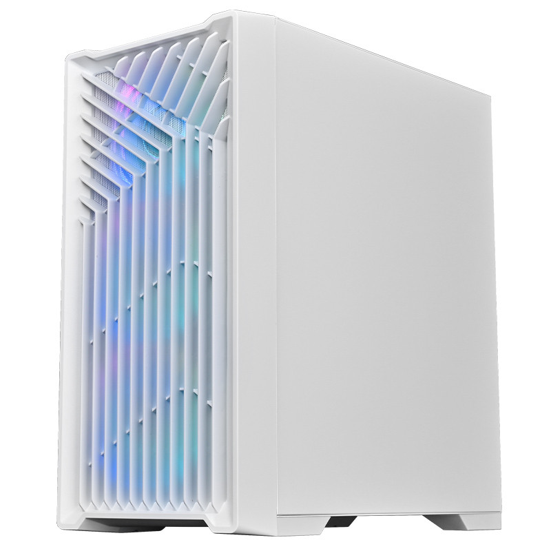 Gaming Kućište SNOWMAN CS078 White + 3 X LED FAN INCLUDED