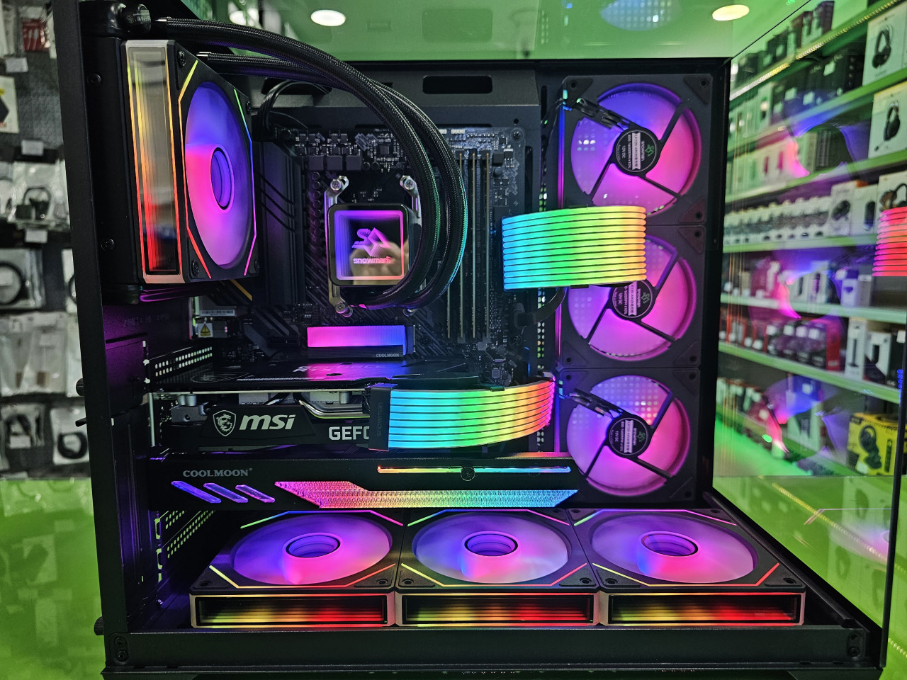 Gaming PC MAX Ryzen 5 5600X /16GB/RX 7600 8GB/SSD 500GB + HDD 1TB