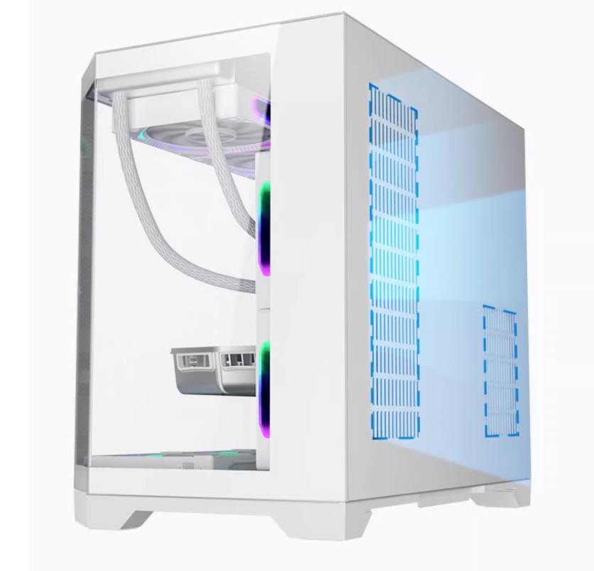 Gaming Kućište SNOWMAN CS090 + 9 X ARGB FAN INCLUDED