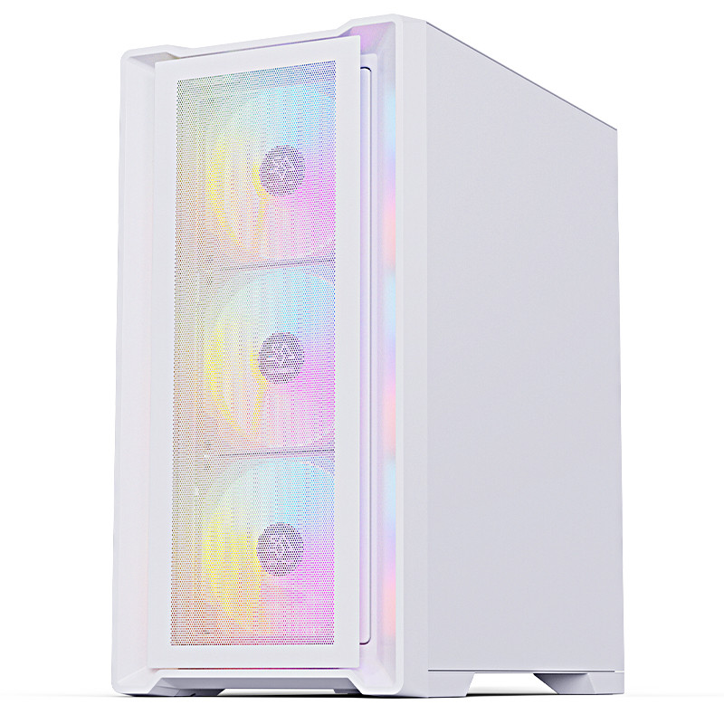 Gaming Kućište SNOWMAN CS032 White + 3 X LED FAN INCLUDED