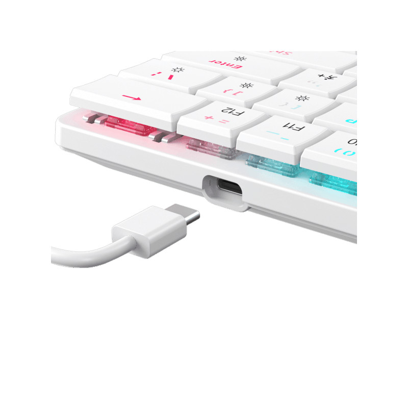 MEHANICKA Tastatura White Shark GK-006211 NAGAMAKI Bijela Red.Sw