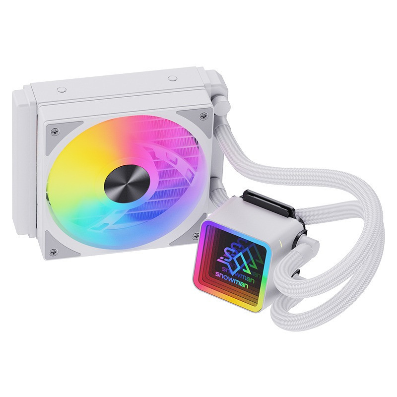 SNOWMAN Vodeno hladjenje KS120 ARGB BIJELO All Socket AMD / INTEL