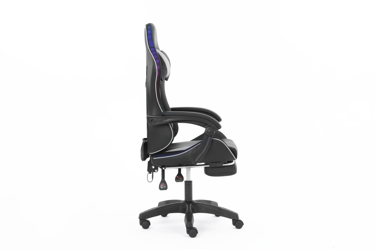 Gaming stolica RGB Black / Light Grey YX-8174