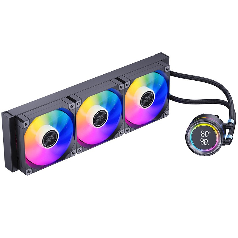 SNOWMAN Vodeno hladjenje KM360 ARGB CRNO All Socket AMD / INTEL