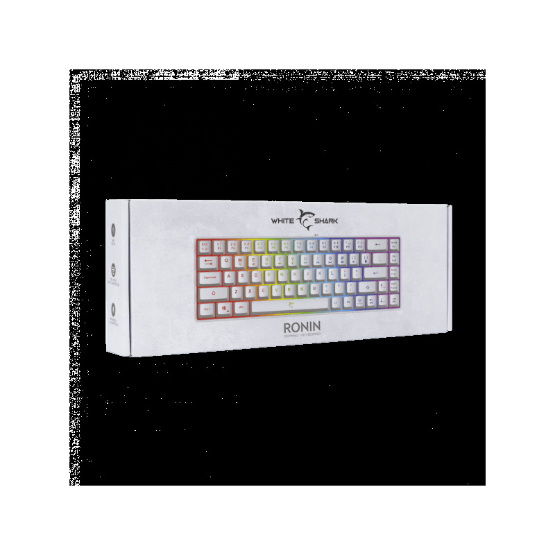 Tastatura White Shark GK-2201 RONIN Bijela