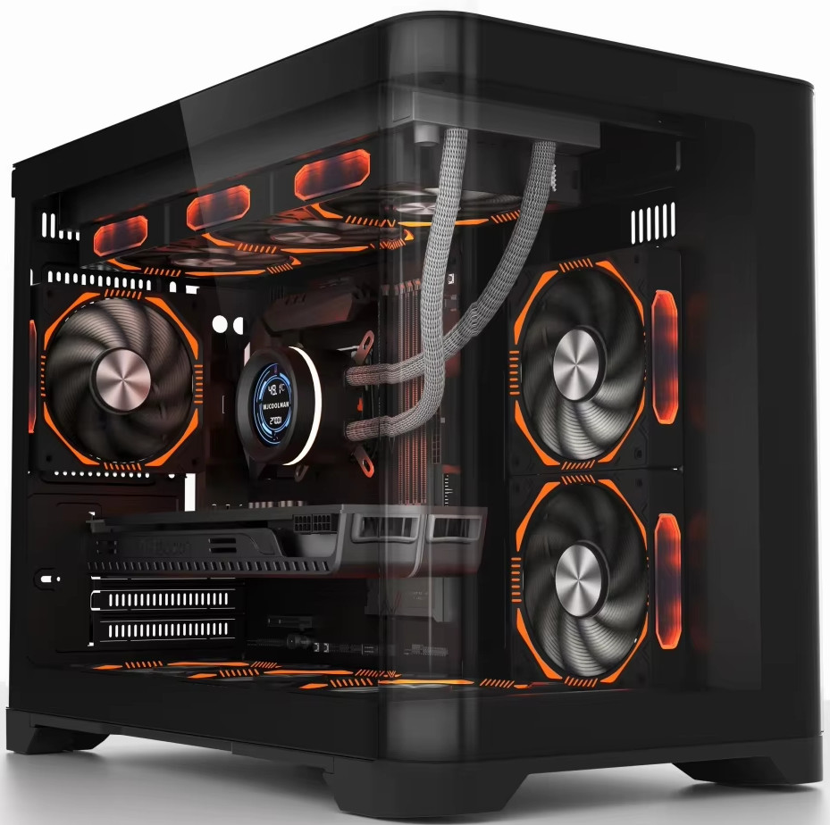 Gaming Kućište SNOWMAN CS047 + 9 X ARGB FAN INCLUDED