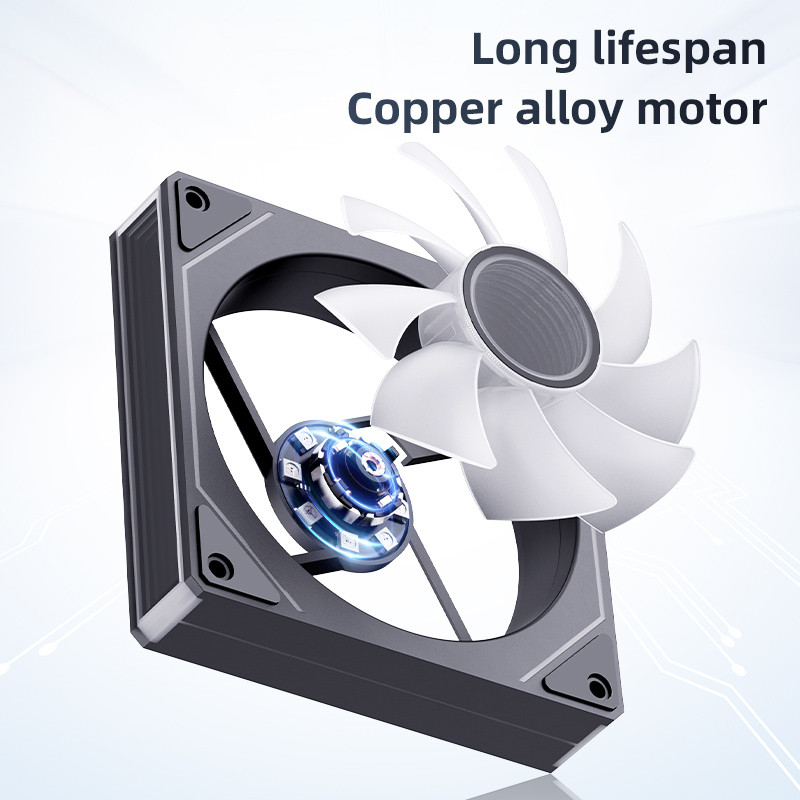 ARGB VENTILATOR LK120-ARGB FAN BLACK / COOLER CRNI
