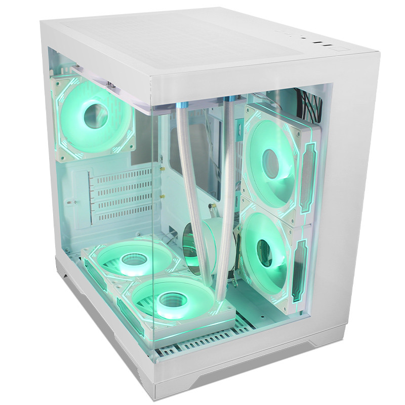 Gaming Kućište SNOWMAN CS004 White + 7 X ARGB FAN