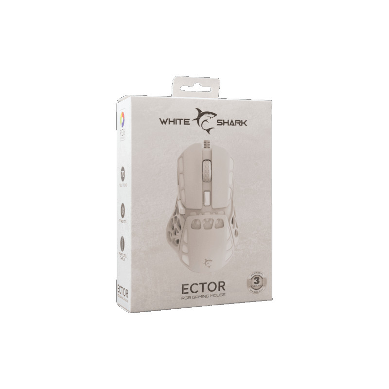 MIS White Shark GM-5016 ECTOR 12.000Dpi Bijeli