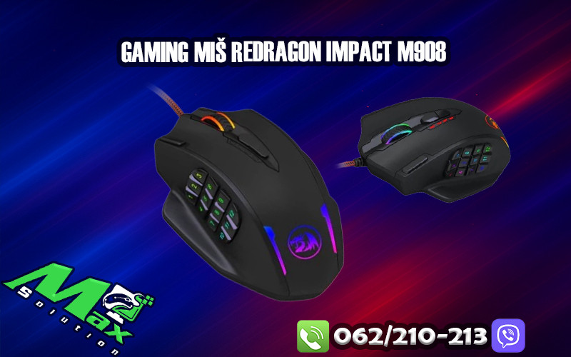 Gaming Miš ReDragon IMPACT M908