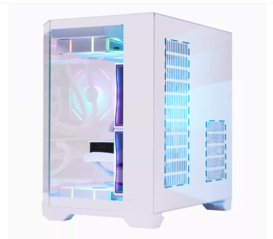 Gaming Kućište SNOWMAN CS091 White + 7 X ARGB FAN INCLUDED