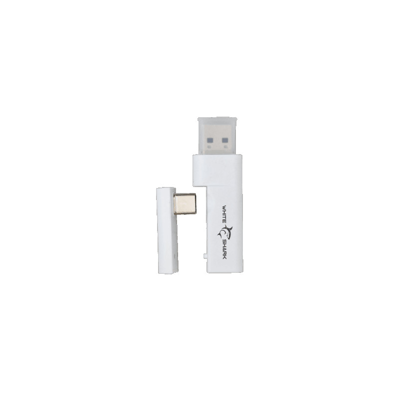 WIRELESS Slusalice White Shark  WGH-2444 FIRECREST Bijele
