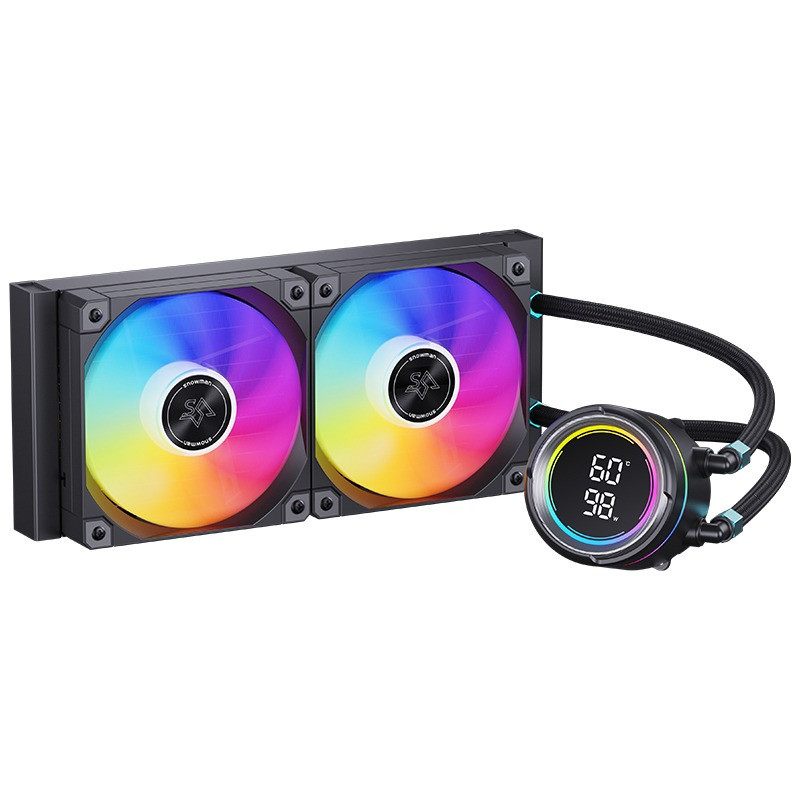 SNOWMAN Vodeno hladjenje KM240 ARGB CRNI All Socket AMD / INTEL