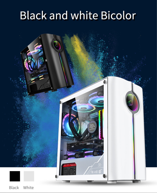 Gaming Kućište SNOWMAN CS029 RGB FRONT PANEL
