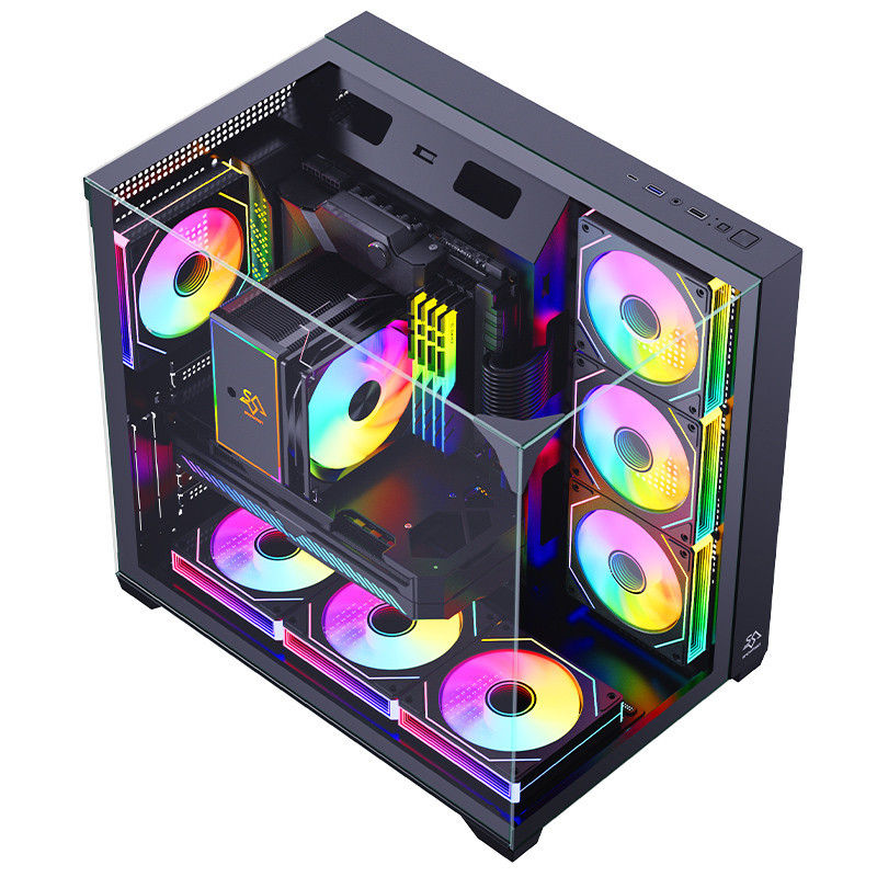 Gaming Kućište SNOWMAN CS015 PRO + 7 X ARGB FAN
