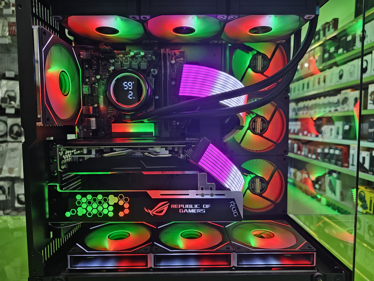 Gaming PC MAX i7 12700 /16GB/RX 9060 8GB/SSD 500GB+HDD 1TB