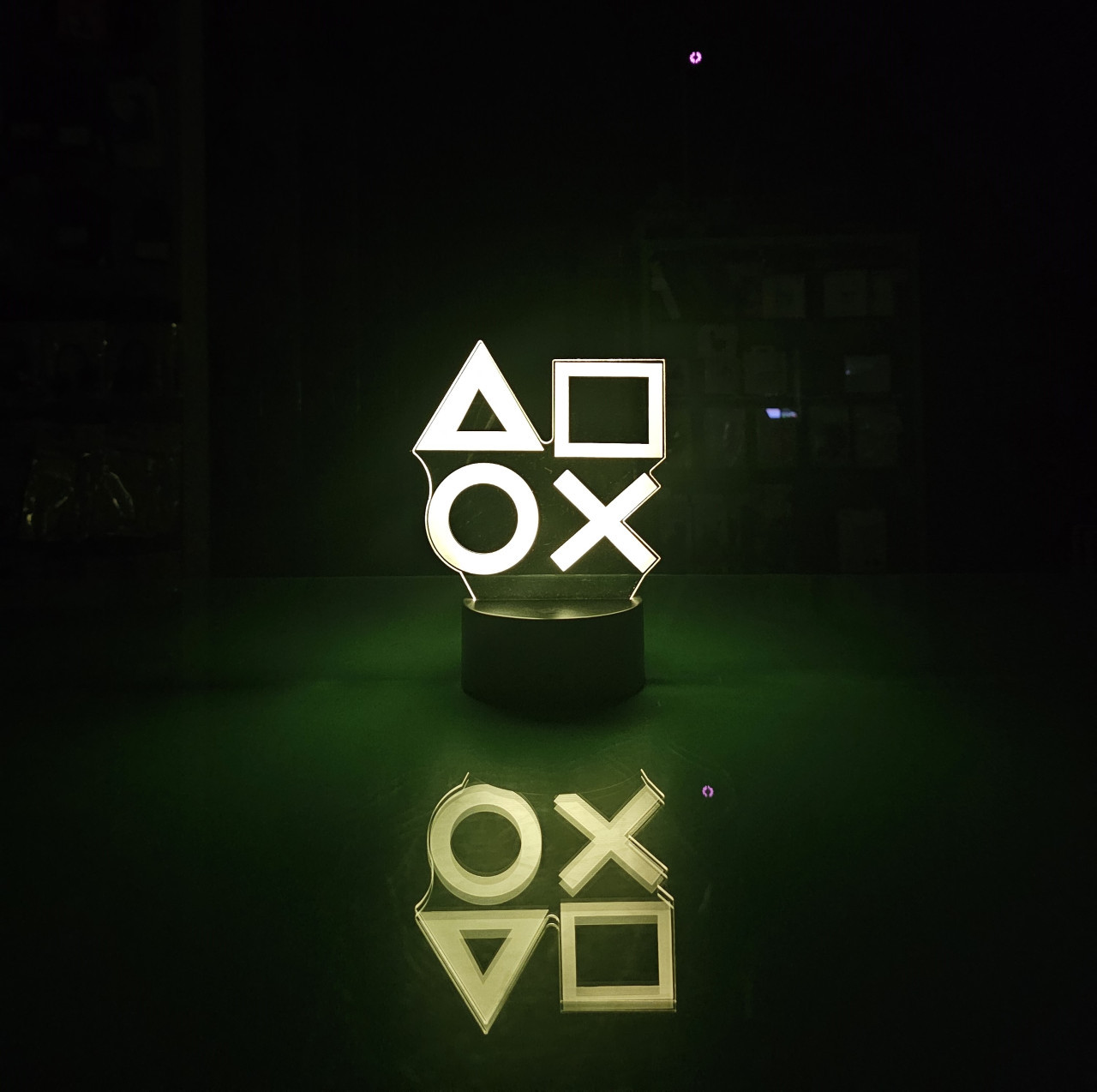 Gaming Dekorativna Lampa Playstation Button B JQ-AL302