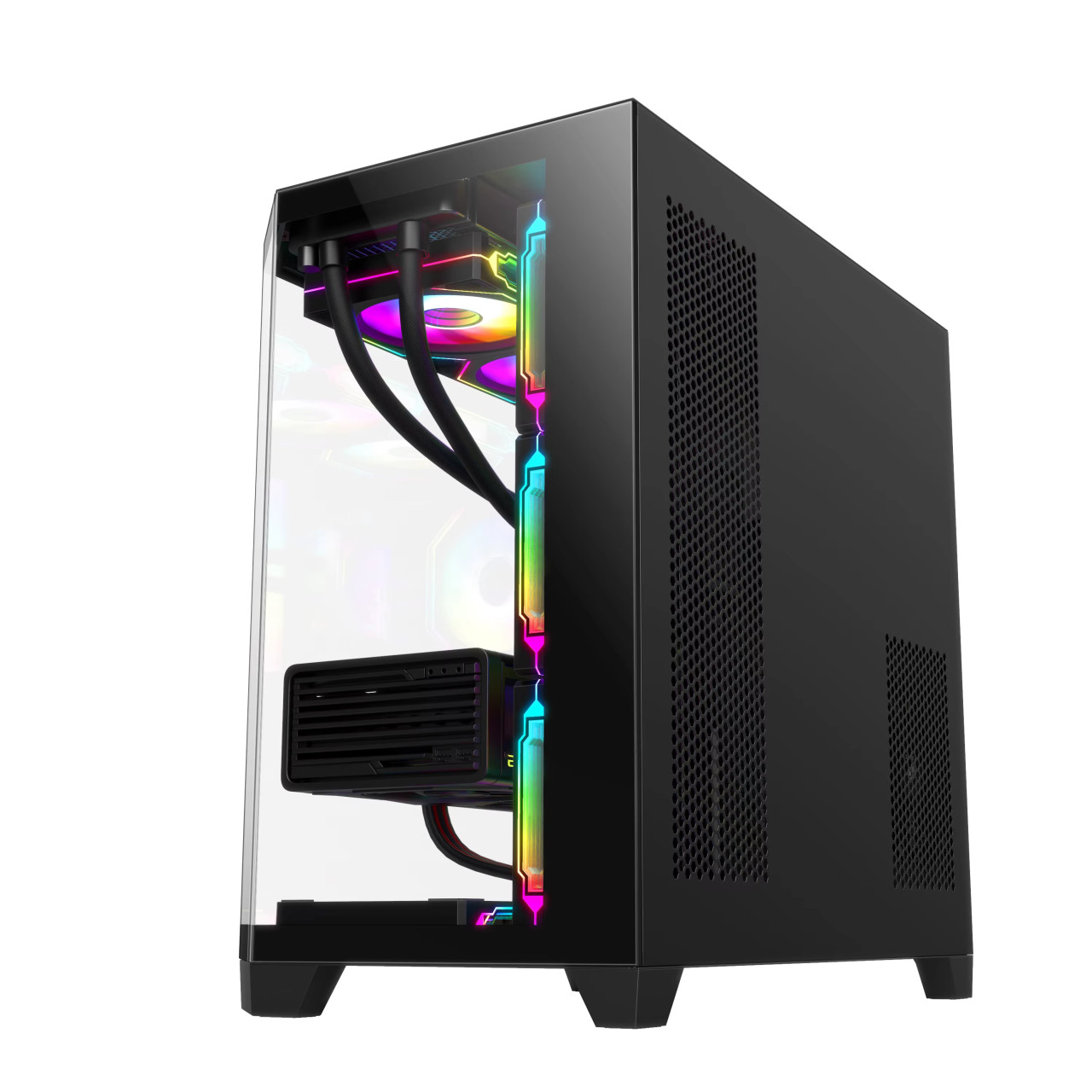 Gaming Kućište SNOWMAN CS089 + 10 X ARGB FAN INCLUDED
