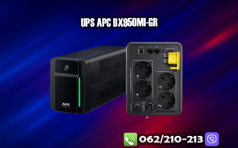 UPS APC BX950MI-GR 950VA/520W 4x suko