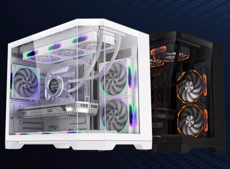 Gaming Kućište SNOWMAN CS090 + 9 X ARGB FAN INCLUDED