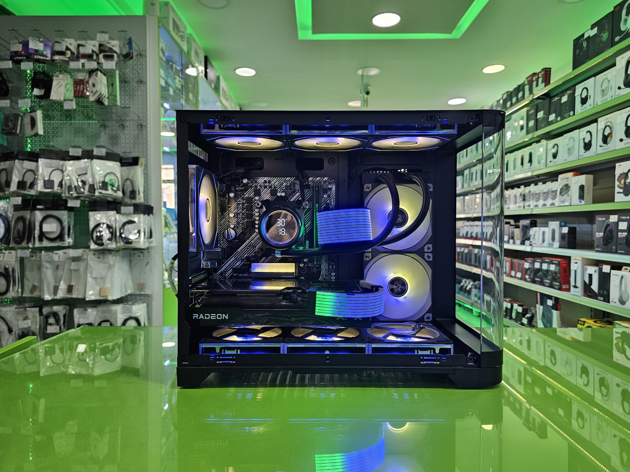 PC MAX Ryzen 7 5700X /16GB/ARC B570 10GB/SSD 500GB + HDD 1TB