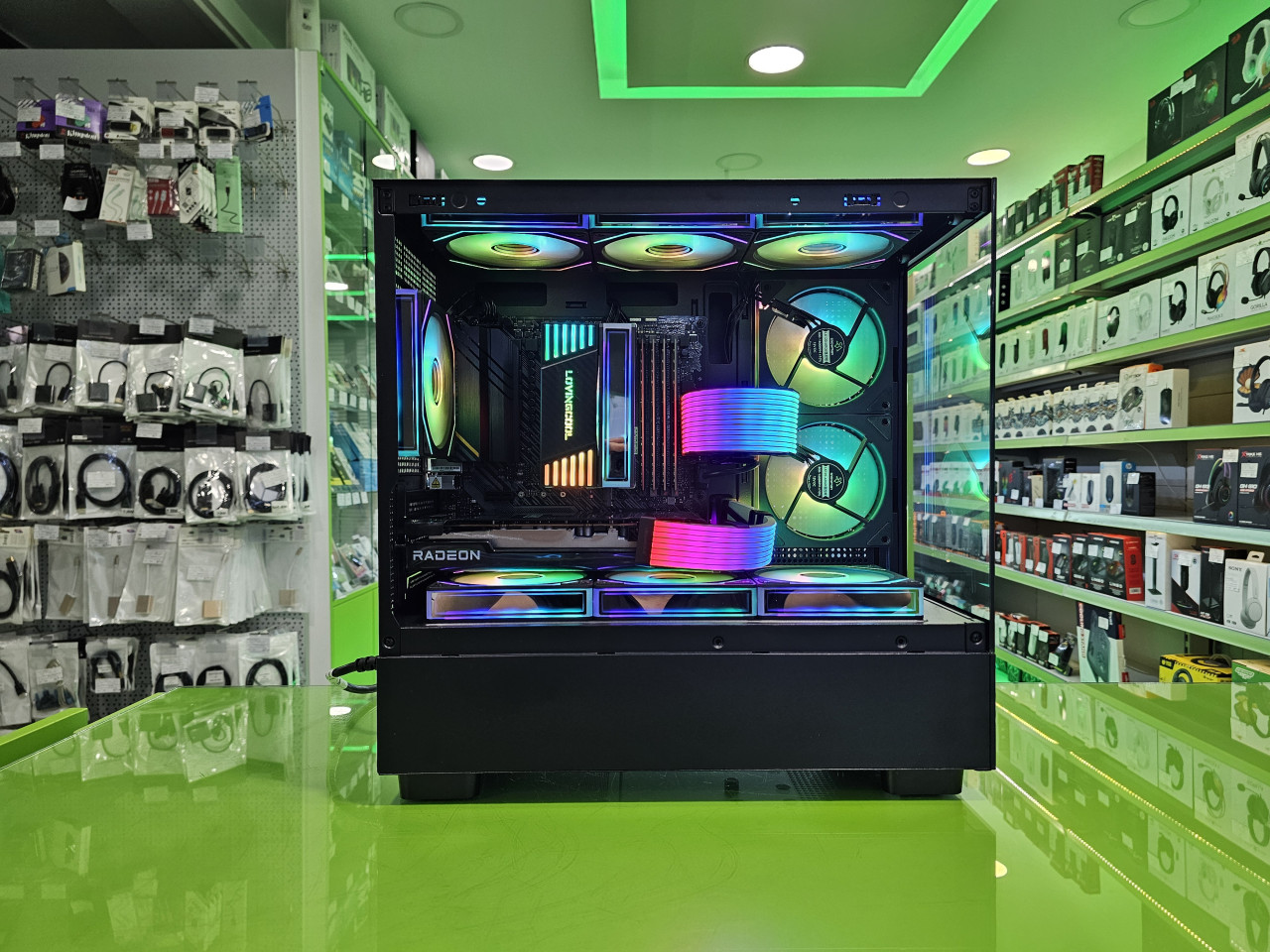 Gaming PC MAX Ryzen 5 5600X /16GB/ARC B570 10GB/SSD 500GB HDD 1TB